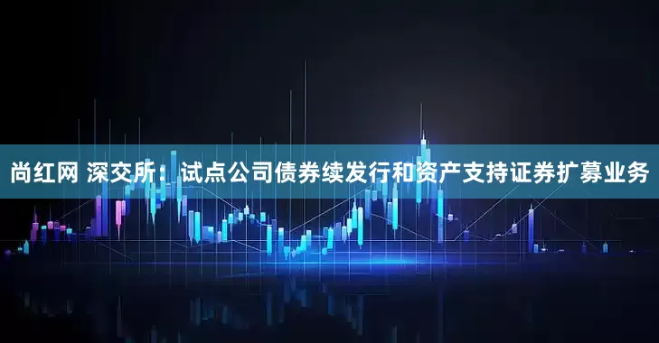 尚红网 深交所：试点公司债券续发行和资产支持证券扩募业务
