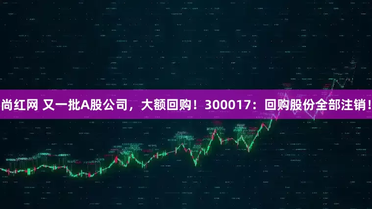 尚红网 又一批A股公司，大额回购！300017：回购股份全部注销！